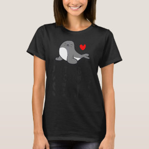 Gewoon een jongen die van zeehonden houdt t-shirt