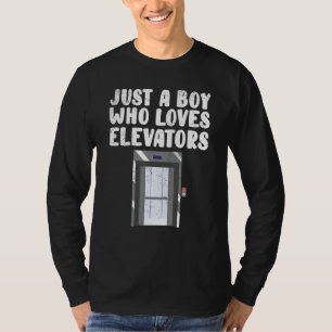 Gewoon een jongen houdt van hooggeplaatste technic t-shirt