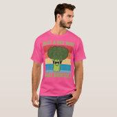 Gewoon een jongetje dat van broccoli houdt Grappig T-shirt (Voorkant volledig)