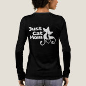 Gewoon een kattenmoeder T-shirt – Mooie en simpele (Achterkant)