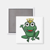 Gewoon een kikker of meneer rechts magneet (Voorkant / Achterkant)