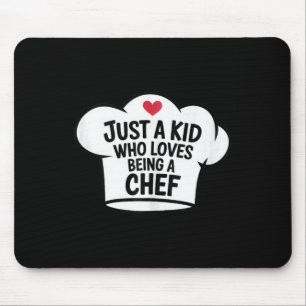 Gewoon een Kind die graag chef-kok koele kookliefh Muismat