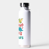 Gewoon een Kind die van Dinosauriërs Dinosaur Love Waterfles (Links)