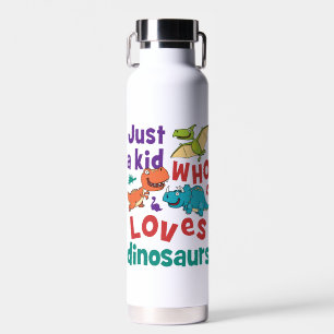 Gewoon een Kind die van Dinosauriërs Dinosaur Love Waterfles