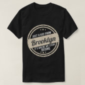 Gewoon een Kind uit Brooklyn waar mijn verhaal beg T-shirt (Design voorkant)