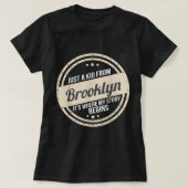 Gewoon een Kind uit Brooklyn waar mijn verhaal beg T-shirt (Design voorkant)