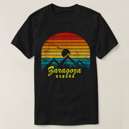 Gewoon een Kind uit Zaragoza, Spanje T-shirt (Design voorkant)