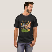 Gewoon een kippenliefhebber t-shirt (Voorkant volledig)