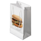 Gewoon een klassieke hamburger klein cadeauzakje (Voorkant Gekanteld)