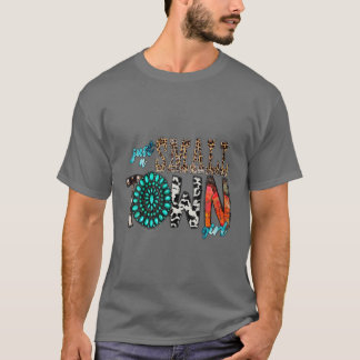 Gewoon een klein Koeienhuid met een klein stadje,  T-shirt