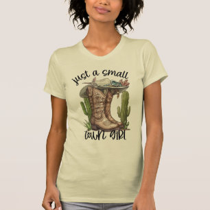 Gewoon een klein stadje meisje t-shirt