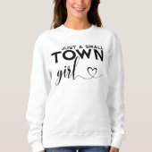 Gewoon een klein stadje meisje trui (Voorkant)