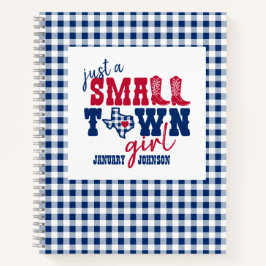 Gewoon een klein stadje - Texas Notitieboek