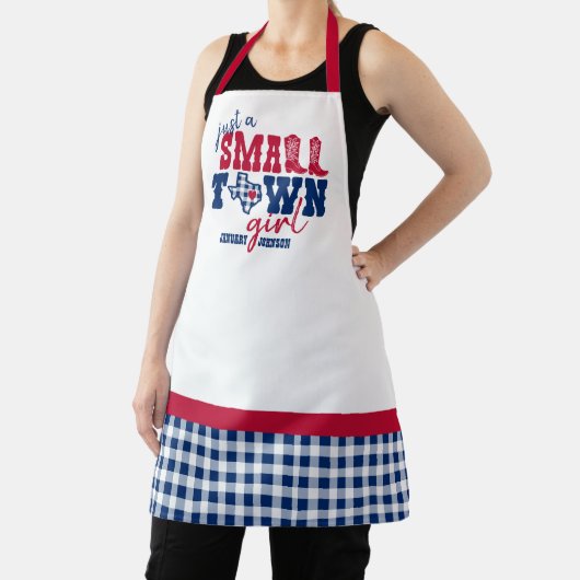 Gewoon een klein stadje - Texas Schort (Insitu)