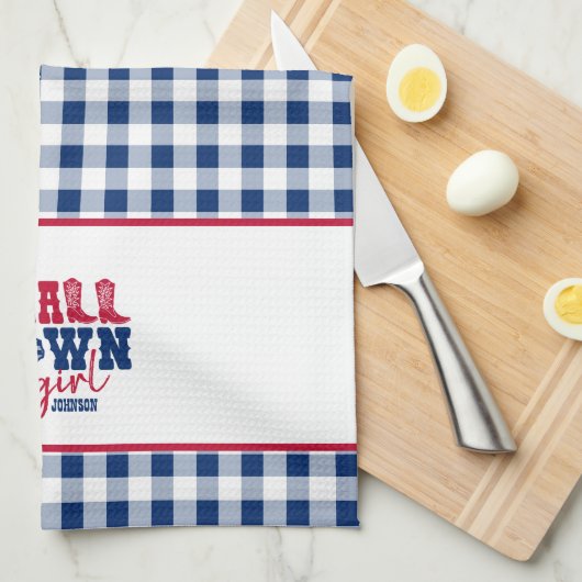 Gewoon een klein stadje - Texas Theedoek (Quarter Fold)