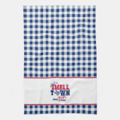 Gewoon een klein stadje - Texas Theedoek (Verticaal)