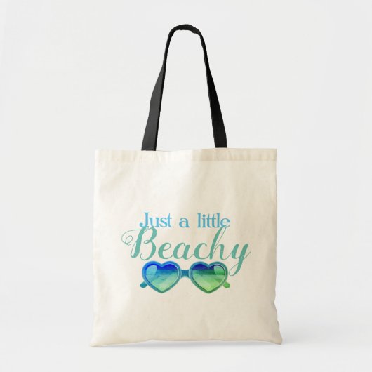 Gewoon een kleine Beachy Tote Bag (Voorkant)