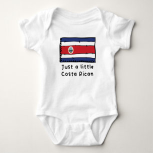 Gewoon een kleine Costa Ricaanse grappige Cute Cos Romper