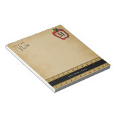 Gewoon een kleine leerlingennota notitieblok (Schuin)