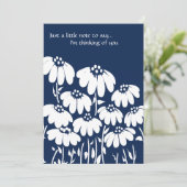 Gewoon een kleine noot... Opmerking Bedankkaart (Staand voorkant)