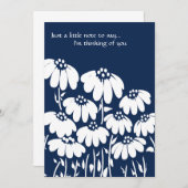 Gewoon een kleine noot... Opmerking Bedankkaart (Voorkant / Achterkant)