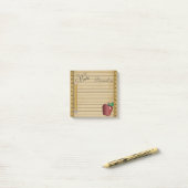 Gewoon een kleine opmerking  | Leraar Post-it® Notes (Op bureau)