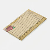 Gewoon een kleine opmerking  | Leraar Post-it® Notes (Schuin)