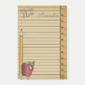 Gewoon een kleine opmerking  | Leraar Post-it® Notes (Voorkant)