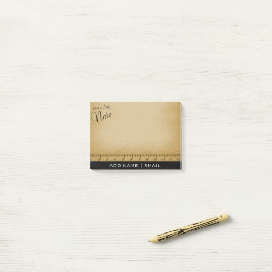 Gewoon een kleine opmerking -  stijl | School Post-it® Notes (Op bureau)