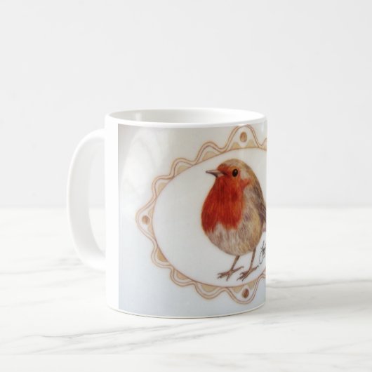 Gewoon een kleine Robin Redborst Koffiemok (Voorkant links)