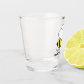 Gewoon een kleine Stinger Bumble Bee Shot Glas (Links)