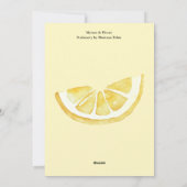 Gewoon een knijp oudere verjaardag uitnodiging (Achterkant)