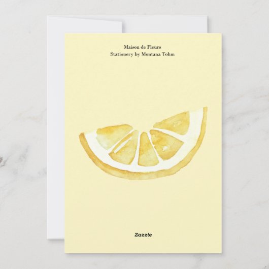 Gewoon een knijp oudere verjaardag uitnodiging (Achterkant)