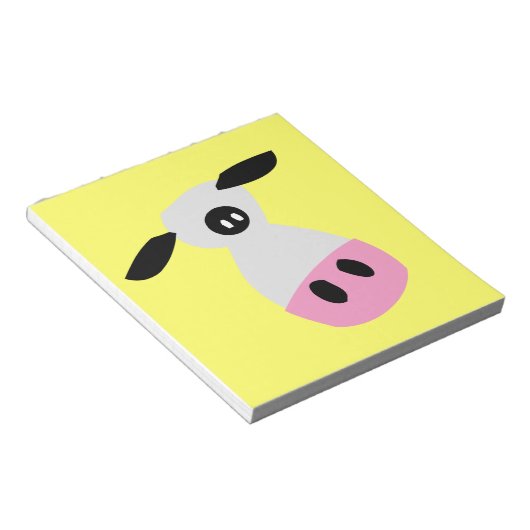 Gewoon een Koe Notitieblok (Schuin)