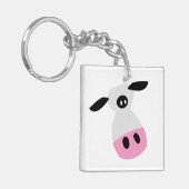 Gewoon een Koe Sleutelhanger (Voorkant Links)