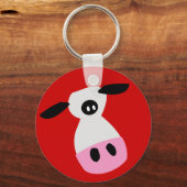 Gewoon een Koe Sleutelhanger (Voorkant)