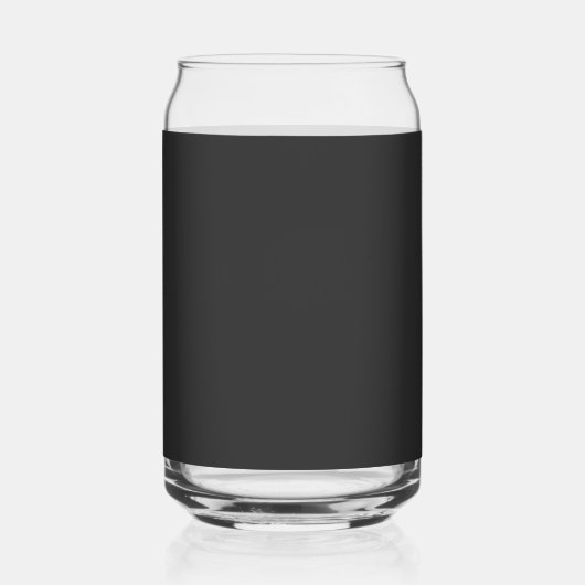 Gewoon een koele aap blikvorm glas (Voorkant)