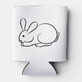 Gewoon een konijn blikjeskoeler (Voorkant)