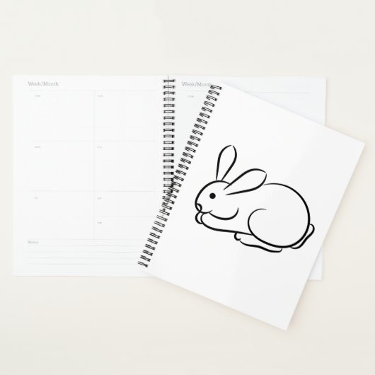 Gewoon een konijn planner (Display)