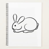 Gewoon een konijn planner (Voorkant)