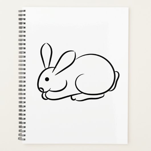 Gewoon een konijn planner (Voorkant)