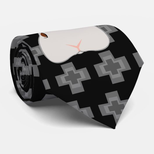 Gewoon een konijn stropdas (Opgerold)