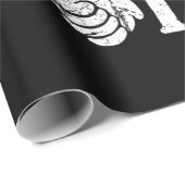 Gewoon een koude vader die een Geweldige kat opraa Cadeaupapier (Rol Hoek)