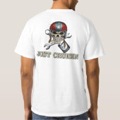 gewoon een kruisvormig shirt ontwerp (Achterkant)