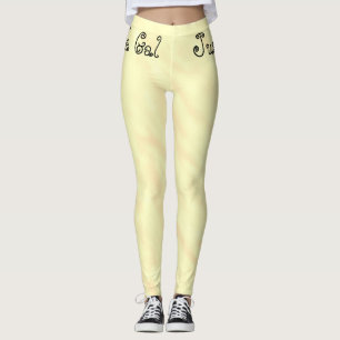 Gewoon een Leggings Kinda Gal Citroen Waterverf Le