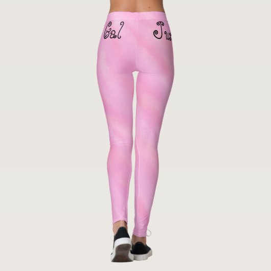 Gewoon een Leggings Kinda Gal Waterverf Wash Leggi (Achterkant)