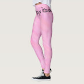 Gewoon een Leggings Kinda Gal Waterverf Wash Leggi (Links)
