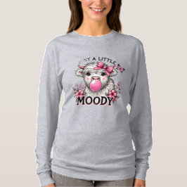 Gewoon Een Lichtelijk Gemoedelijke Baby Koe T-shirt