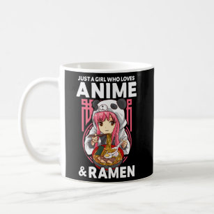 Gewoon een liefhebber van anime en Ramen Bowl Pand Koffiemok