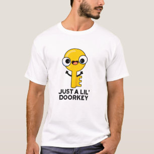 Gewoon een lil door een sleutelhanger, Funny Dorky T-shirt